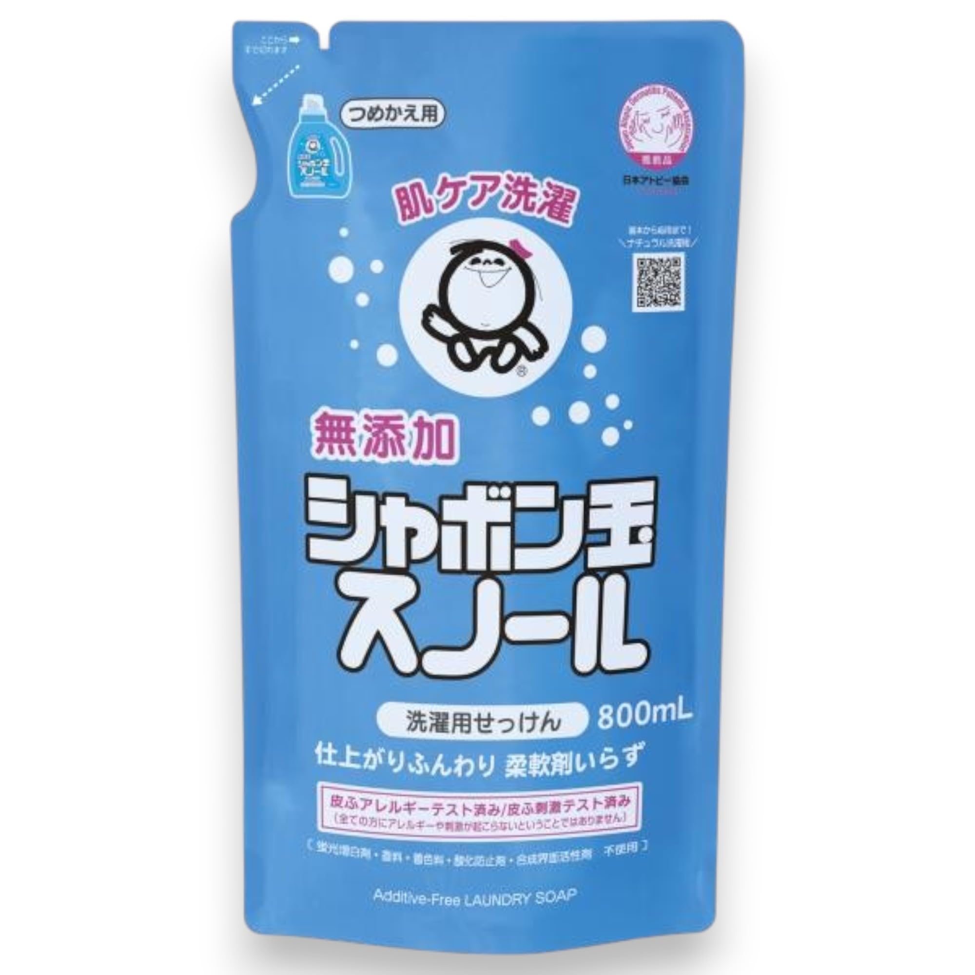 Amazon | シャボン玉石けん シャボン玉スノール 詰め替え用 800mL