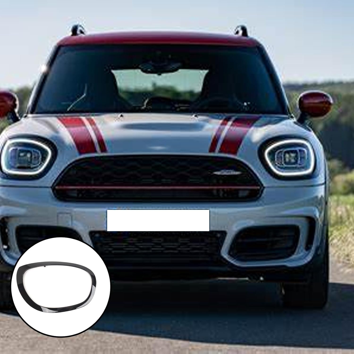 Automotive Headlight Covers Protective Layer Enhances Beam Clearness Vehicle Accessories for Car F60 Motorcycle Headlight Cover