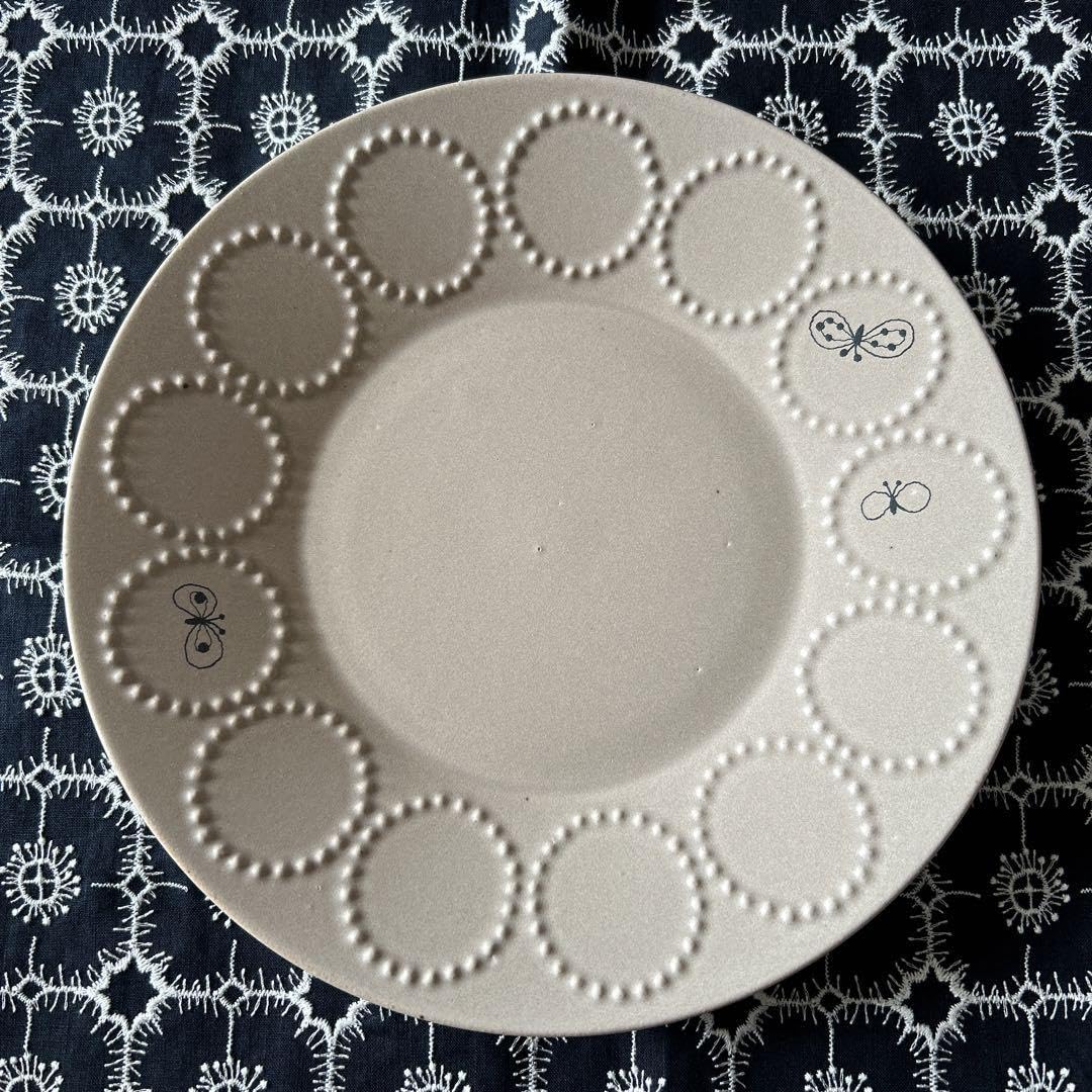 ミナペルホネン　bit ライトブラウン　プレート　大　未使用　新品　タンバリン Amazon.co.jp: ミナペルホネン タンバリン bit ライトブラウン