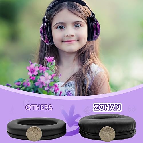 Miniatura 7 de ZOHAN Paquete de 3 protectores de oídos para niños, auriculares con cancelación de ruido para conciertos, camiones monstruos, fuegos artificiales