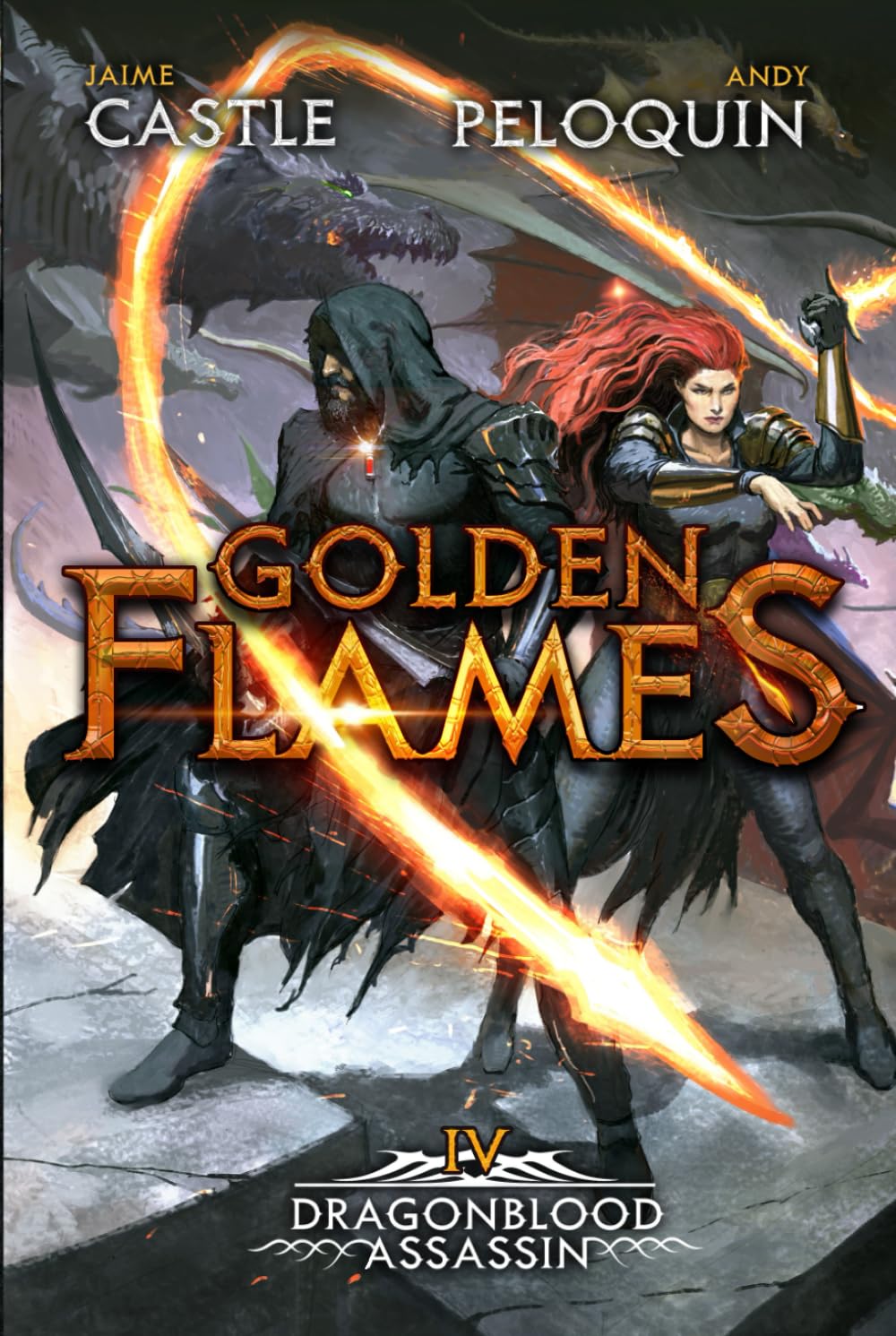 Golden Flames (Dragonblood Assassin)