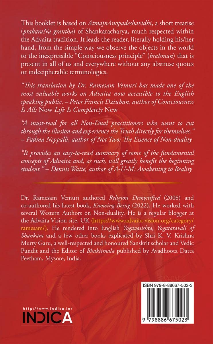 A Primer on Advaita : Based on AtmajnAnopadeshavidhi of Shankara 1