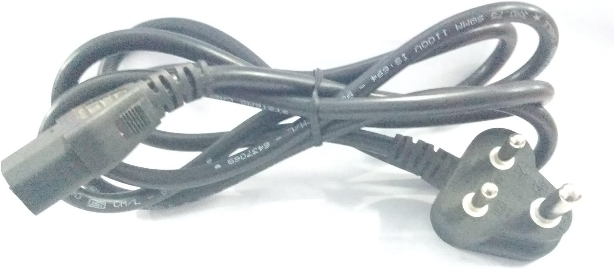Ma 5A 10A 3 Pin Indian SMPS PC COMPUTER Power cord mains plug for Computer,server,PC SMPS etc.