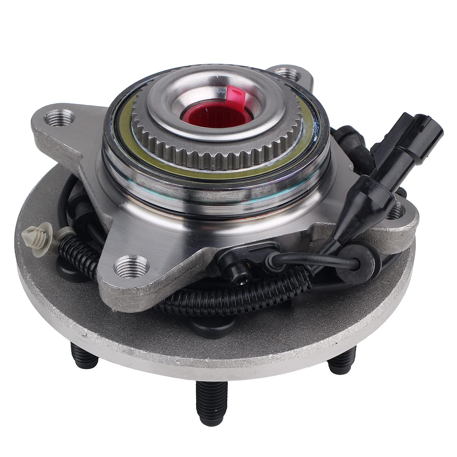 Photo 1 of **sensor is broken off**PAROD Front 515046 4WD Wheel Hub & Bearing Assembly Compatible with 2004-2005 Ford F-150 2004 F-150 Heritage 6Lugs w/ABS