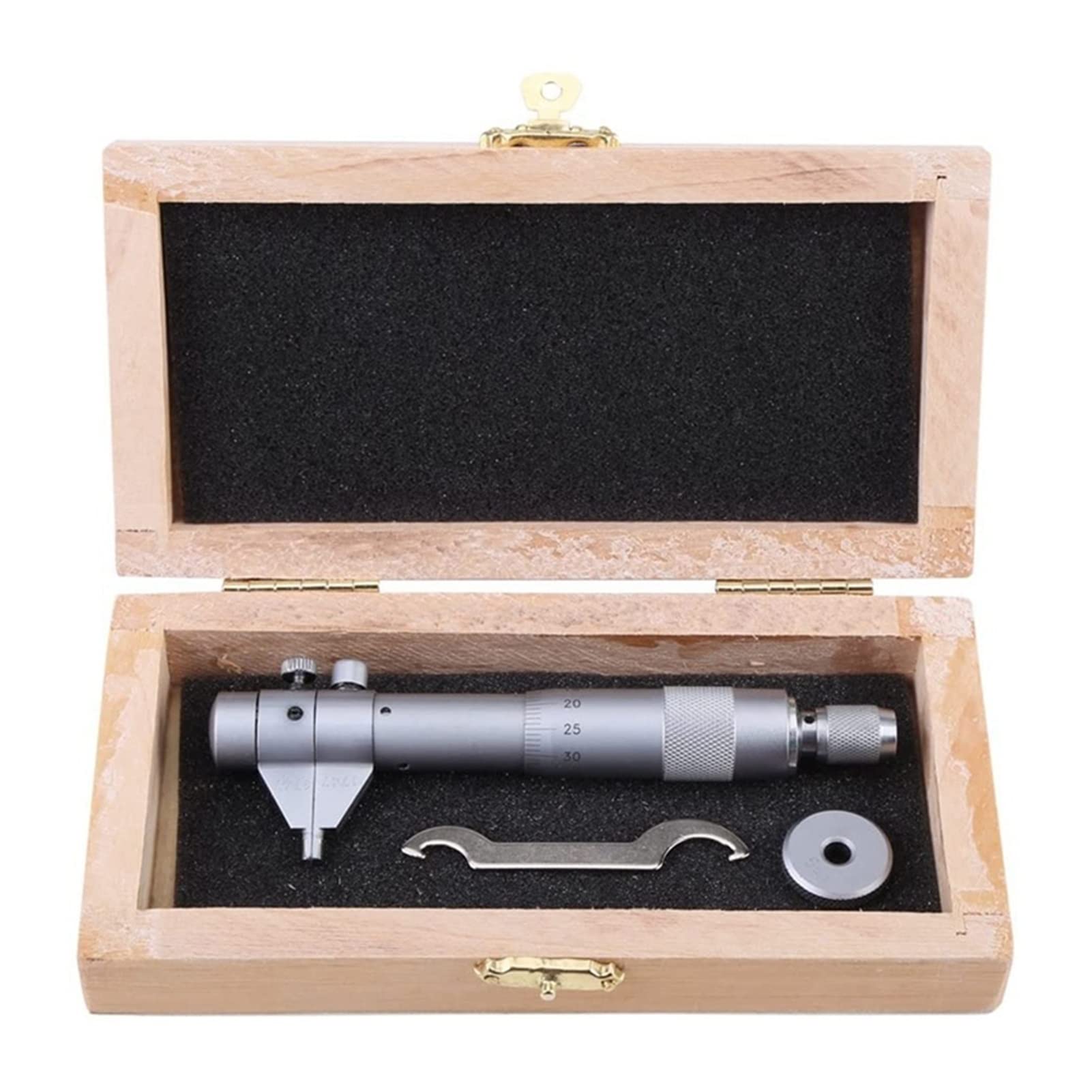 Mikrometr cyfrowy Wewnętrzny mikrometr 5-30mm Mechaniczny Zestaw mikrometrycznych 0,01 mm Dokładność obejmuje pierścień kalibracji klucza