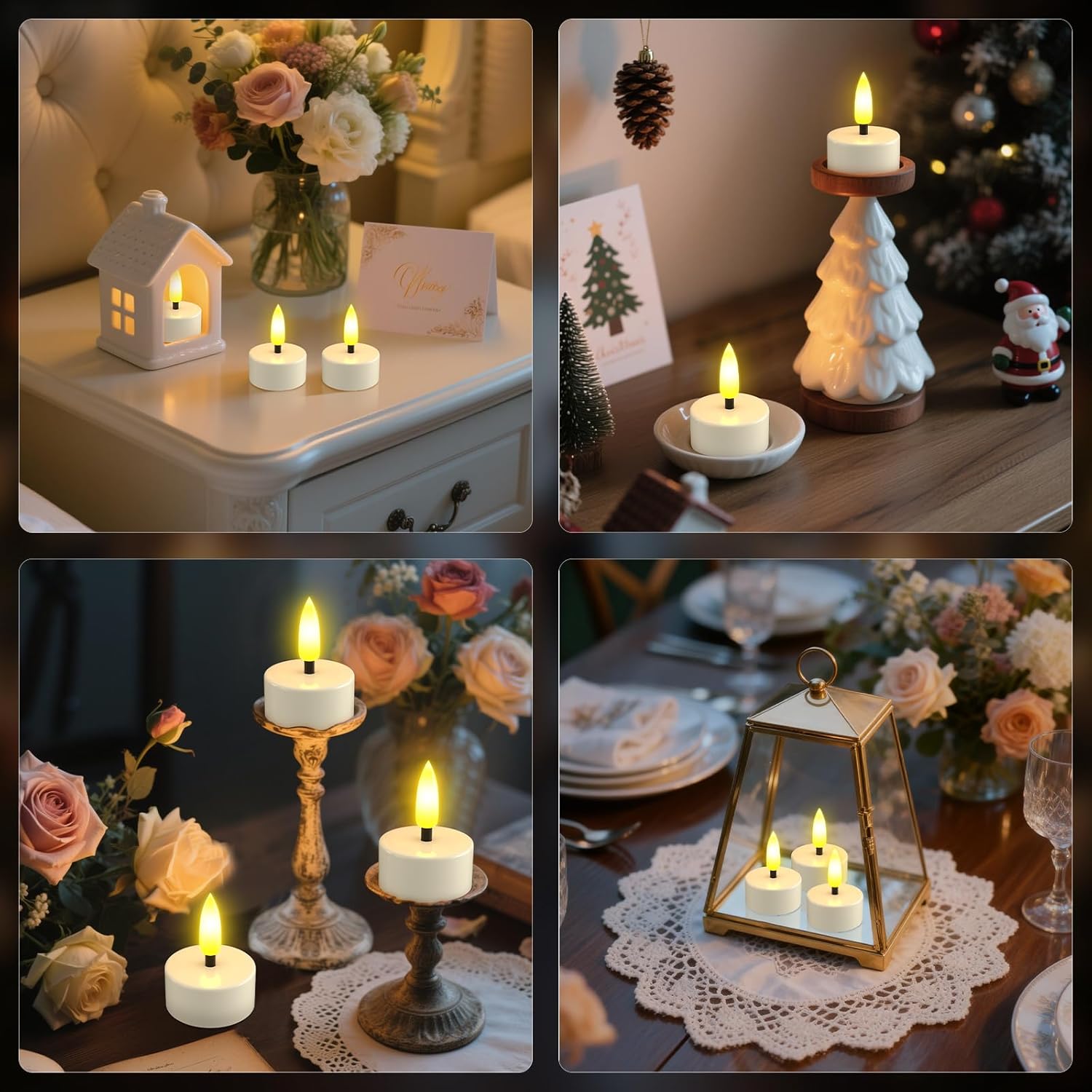 LED teafény részletek