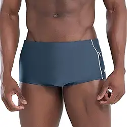 Sunga Com Bolso Mash Poliamida Proteção UV+50 Praia Verão Piscina Sungão Masculino C/Ziper