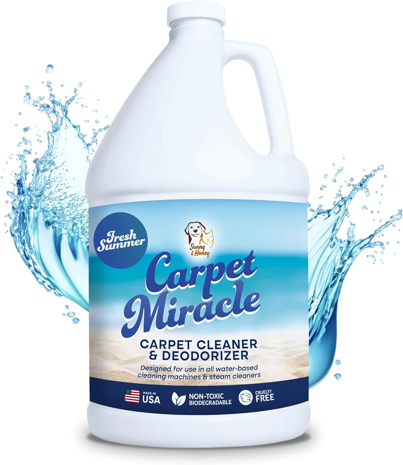 Carpet Miracle Carpet Cleaner Shampoo Solution for