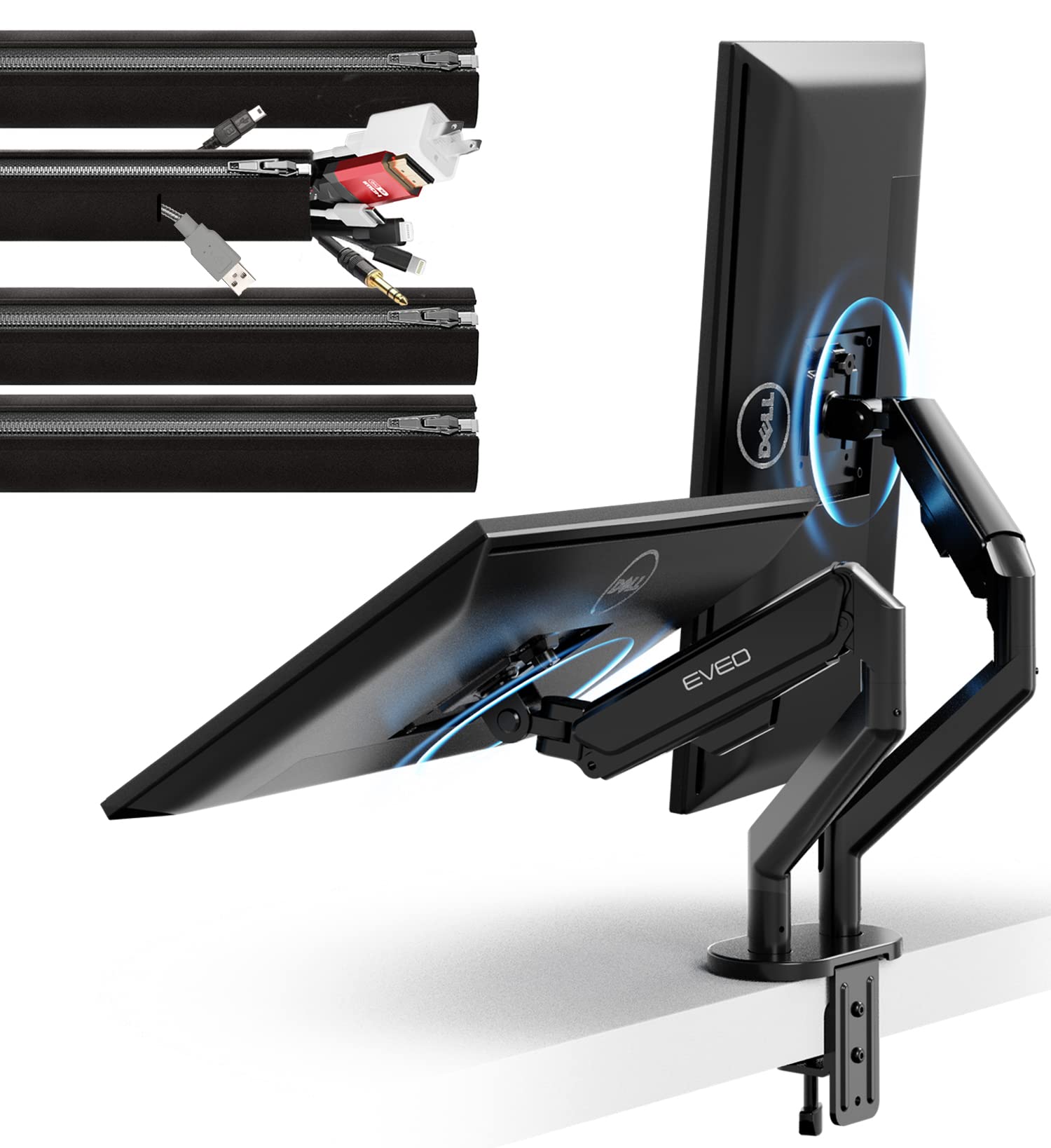 EVEO Dual Premium Monitor Stand 