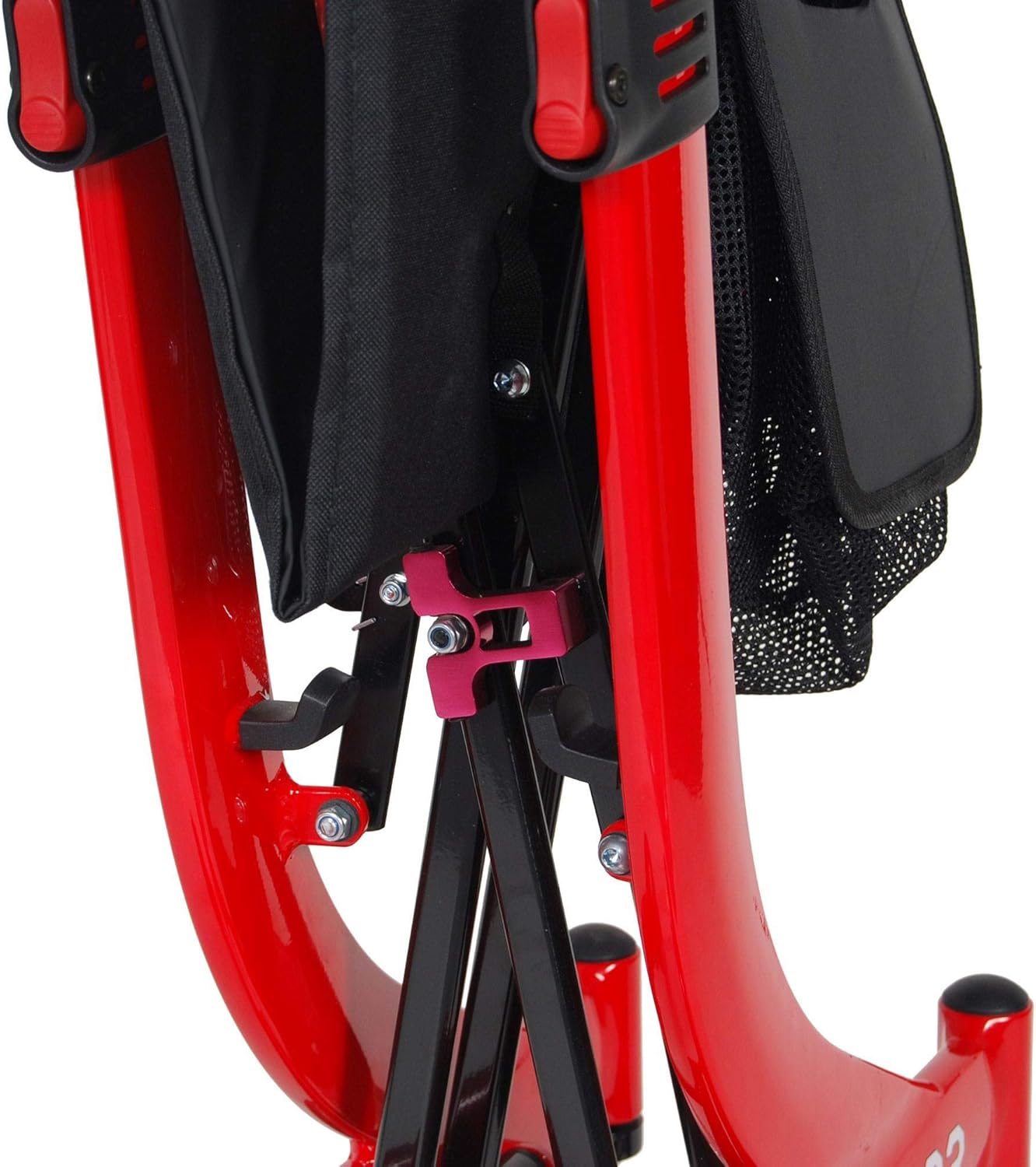 Drive Medical RTL10266-T Nitro Foldable Rollator Walker with Seat, Red : Health & Household