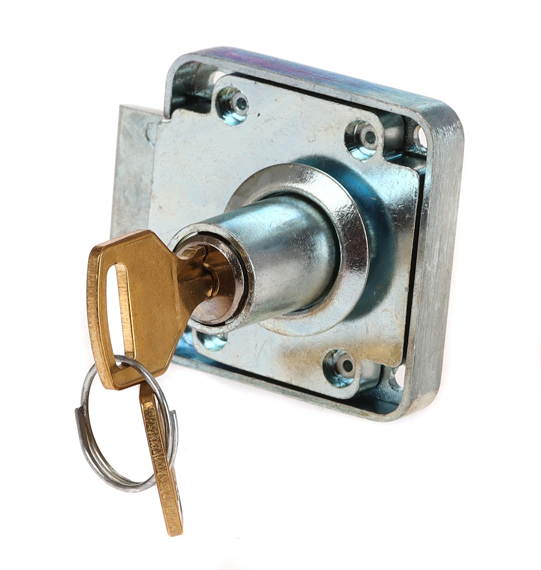 FAP 1204 - Serratura Nera 80x40 A Paletto A Vite Con Chiavi NS - Foto 10