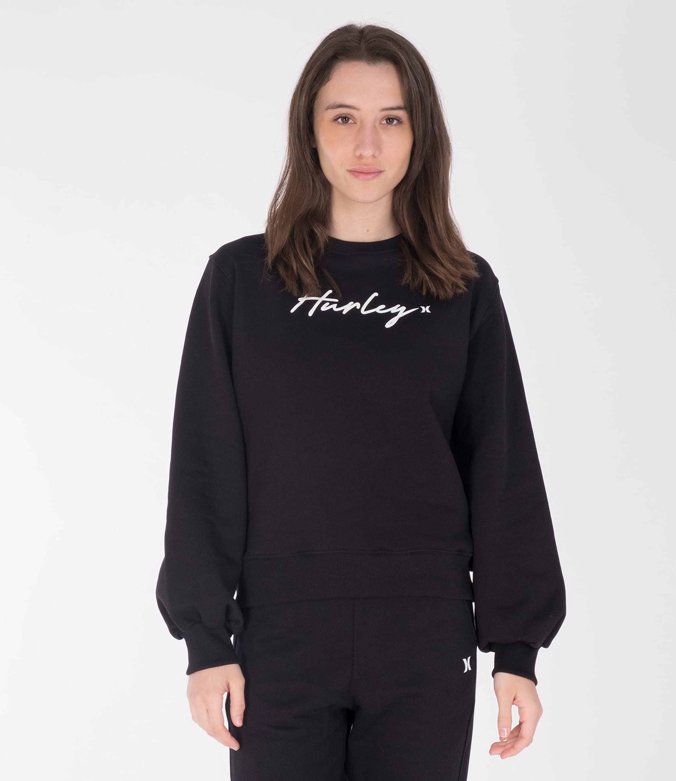 HurleyWomen's W Oceancare O&o Script Crew Sweatshirt