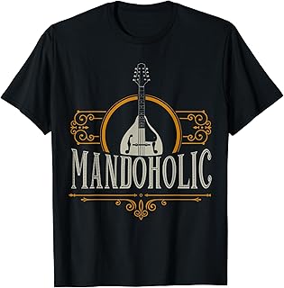 Mandolina y música Bluegrass, instrumento de mandolina Camiseta
