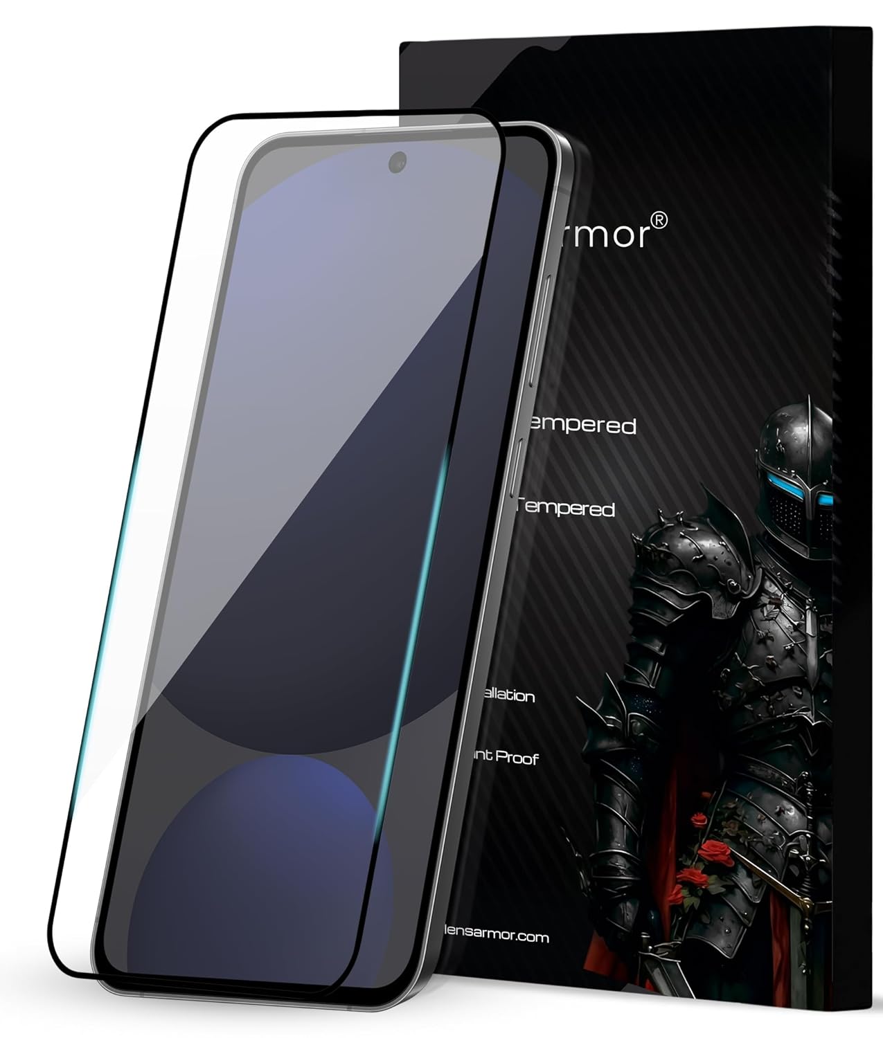 Lensarmor Military Grade Samsung Galaxy S24 FE Tempered Glass | Premium Screen Guard for Samsung S24 FE 5G | Ultra Clear, Scratch Resistant | Pack of 1 Lensarmor Military Grade Samsung Galaxy S24 FE Tempered Glass | Premium Screen Guard for Samsung S24 FE 5G | Ultra Clear, Scratch Resistant | Pack of 1