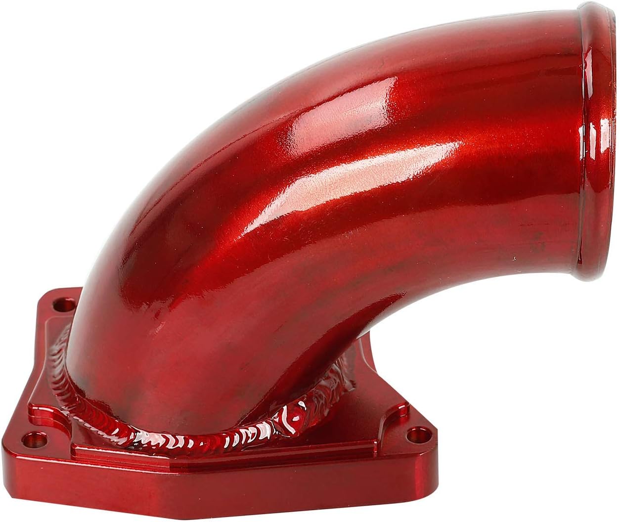 High Flow Intake Elbow, Compatible with Ford 6.0L V8 Powerstroke Diesel, 2003-2007, Model YJ1929, New