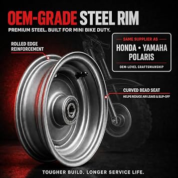 GMB100 Performance Mini Bike 99cc 4-Stroke Hydraulic Brake Suspension Fork