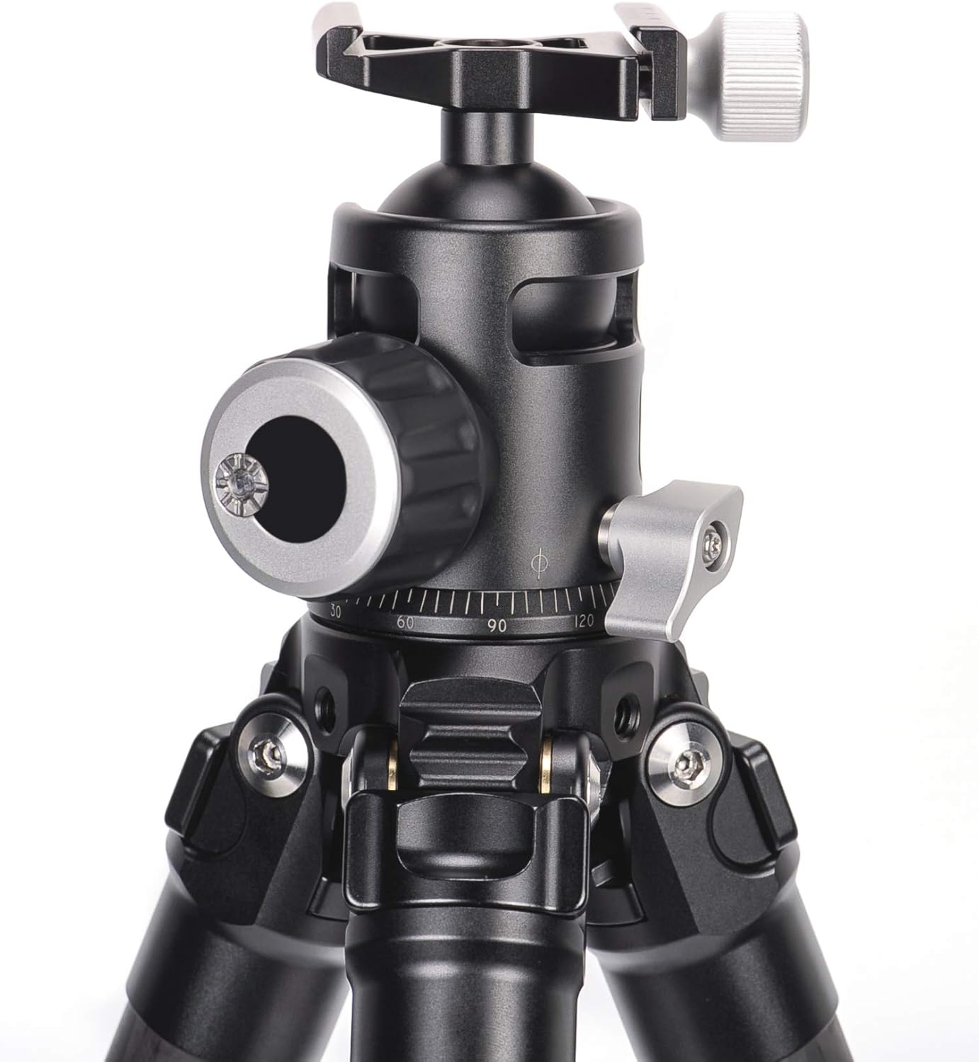 SUNWAYFOTO Epic EB-36 Travel Tripod Ball Head & QR Plate Arca/RRS Compatible Sunway