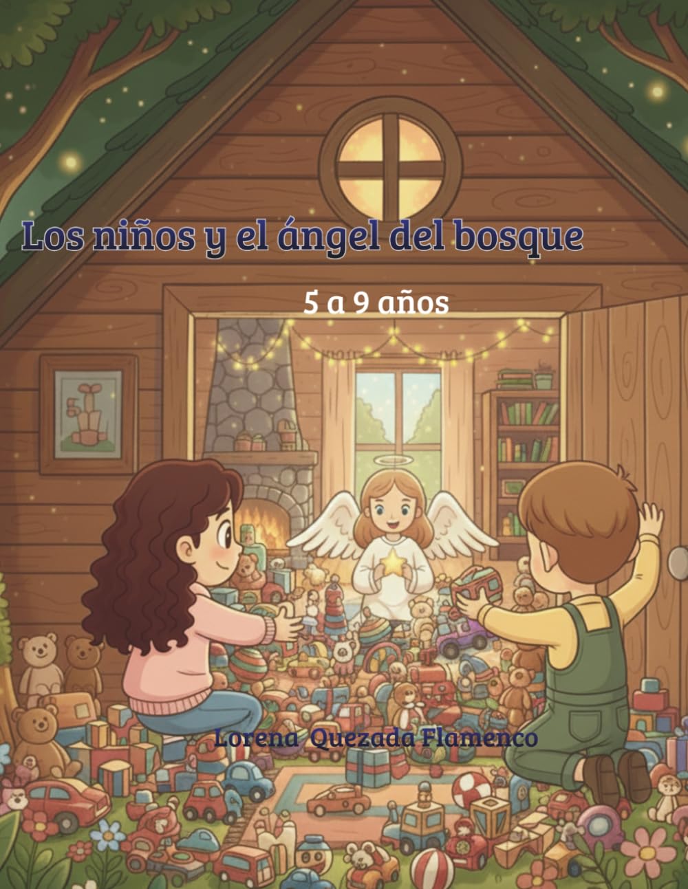 Los niños y el ángel del bosque