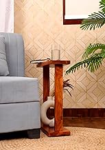 Solid Wood Bedside Table for Bedroom | Wooden Bed Side Nightstand End Table for Home & Living Room | Sofa Side Table - (Honey Finish)