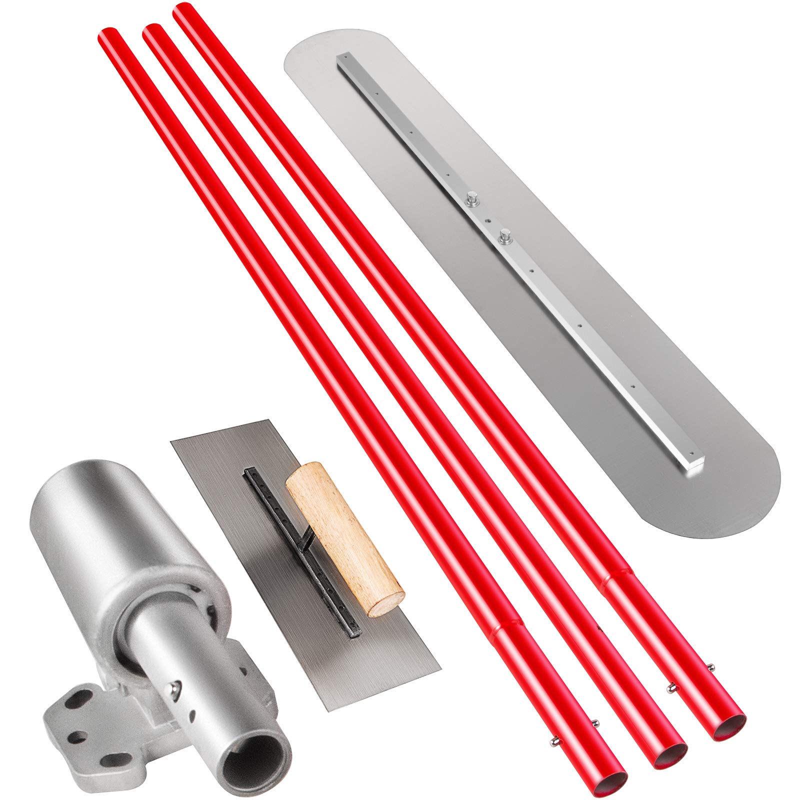 VEVOR Cable Railing Posts, 106.7 x 3 x 5 cm, Stair Railing Posts with Pre-Drilled 30° Angle Holes, SUS304 Stainless Steel Railing Posts, Set of 1, Black, 1JZLGZXHS106VRA3X001V0