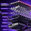 Aula Win60 He Magnetic Keyboard Rapid Trigger Graywood Switch 8000Hz RGB TKL Hot Swap Player Keyboard Black