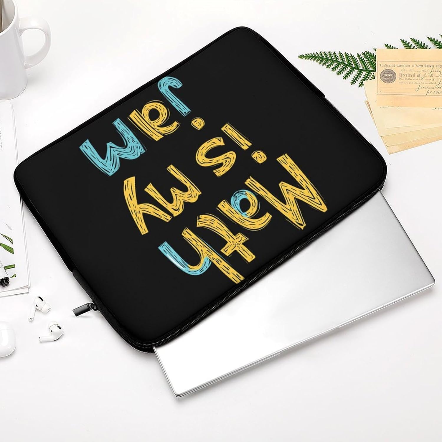 Math Is My Jam Laptop Case Sleeve Computer Tablet Bag image 4