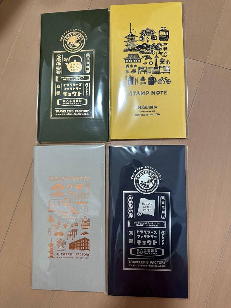 トラベラーズファクトリー　京都限定セット+ レフィル3個 今、京都への旅ができない方への特別企画 － - TRAVELER'S