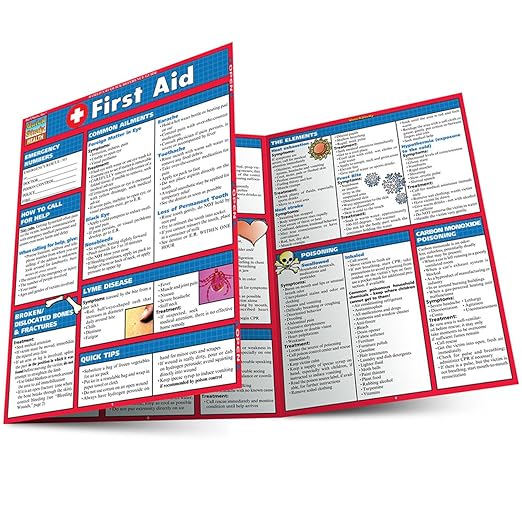 First Aid QuickStudy Laminated Reference Guide (QuickStudy Health ...