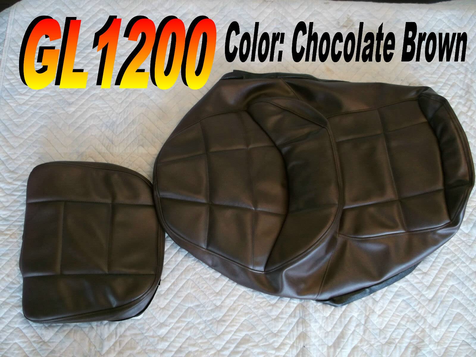 Replacement seat Cover fits Honda GL1200 Seat Cover Goldwing 1984-86 Aspencade Interstate GL1200i 624D Set