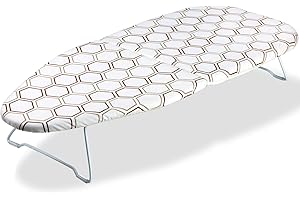 30"×12" Mini Ironing Board, Heavy Duty & Compact, Foldable &Portable for Sewing...