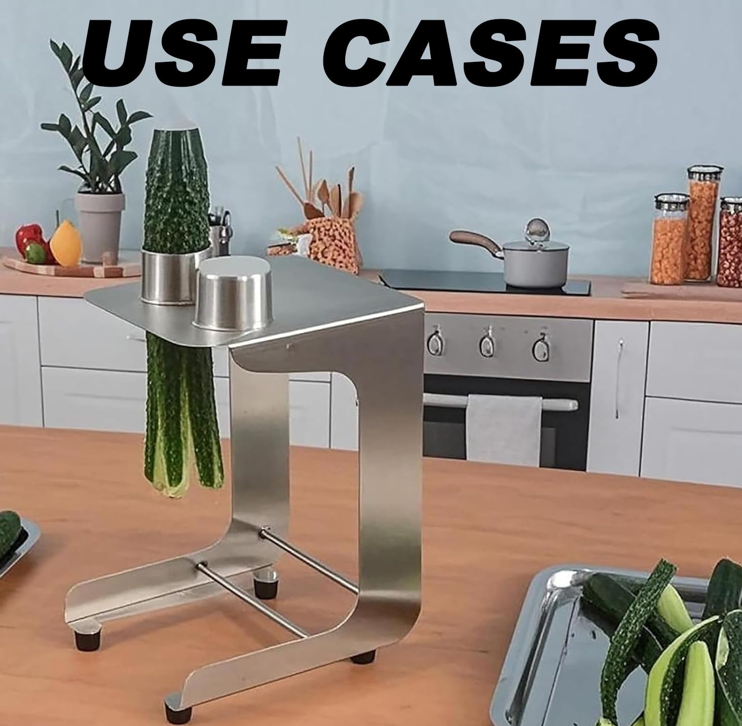 Cortador De Zanahorias Y Pepinos Manual, Velocidad De Corte De 10 Rebanadas/minuto, Base Estable Que No Se Tambalea, Diámetro De Corte De 48 Mm, Ideal Para Ensaladas, Cocina, Sushi Y Otras Comidas