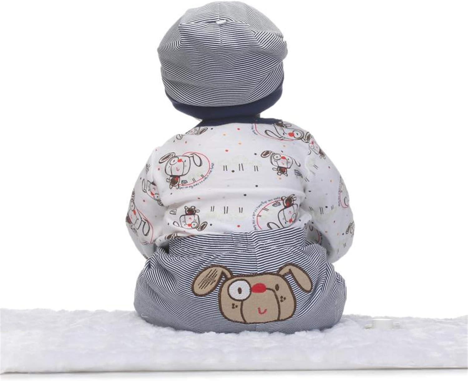 Super Brands Zero Pam Newborn Reborn Baby Dolls Boy Black 20 Inch African American Dolls Real Life Baby Boy Sleeping Baby Biracial Look