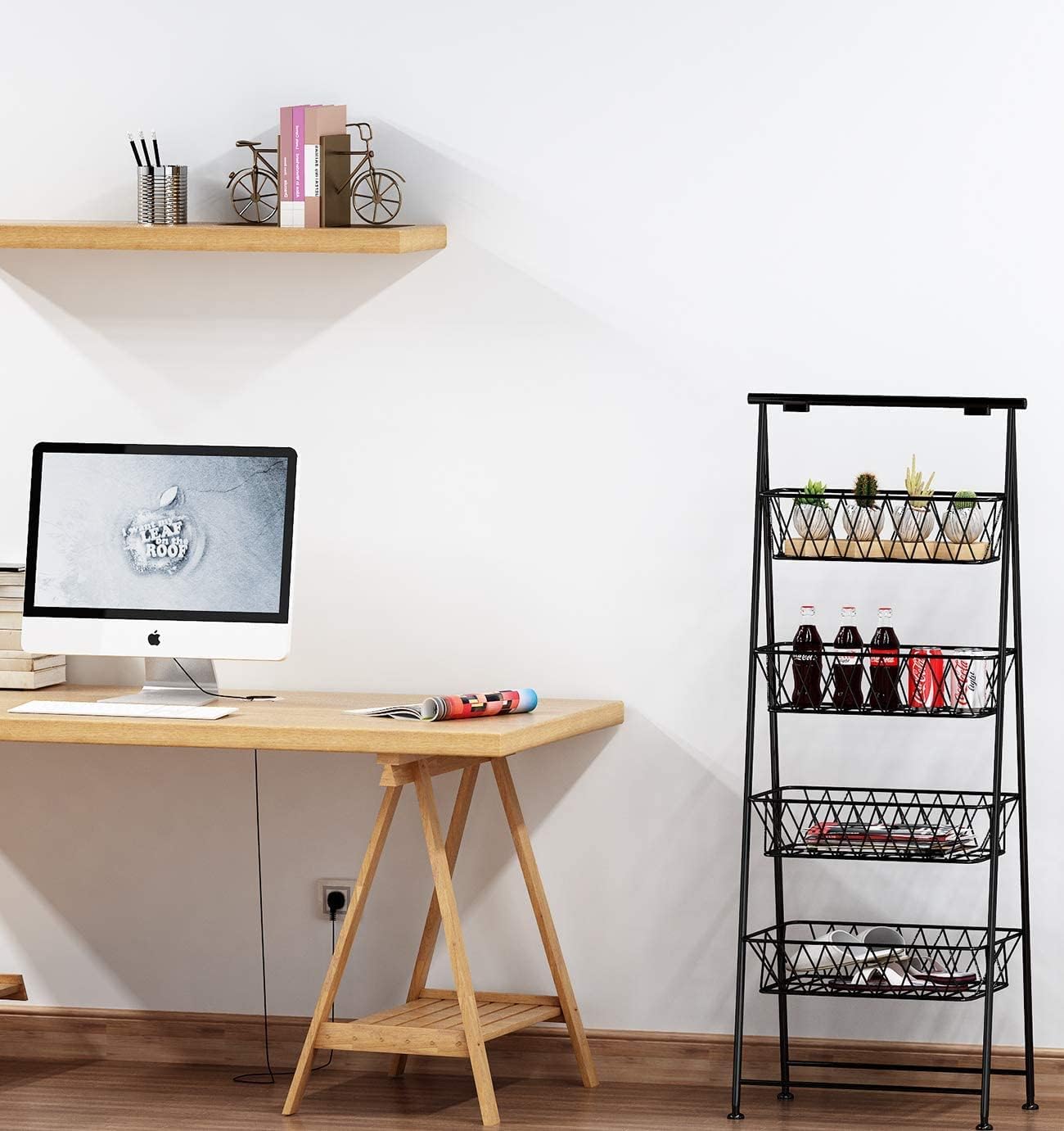 FunStick 36" x 200" Solid White Wallpaper Stick and Peel Matte White Contact Paper Peel and Stick White Wallpaper Thick Removable Self Adhesive Wall Paper for Bedroom Living Room Walls Cabinets Desk