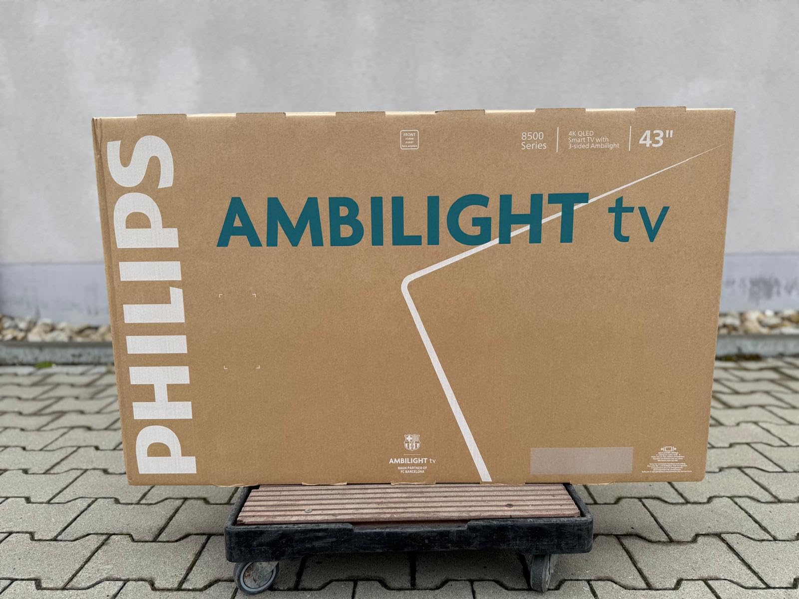 Philips 43PUS8500/12, 109,2 cm (43"), 3840 x 2160 Pixel, Smart-TV, WLAN, Schwarz (43PUS8500/12)