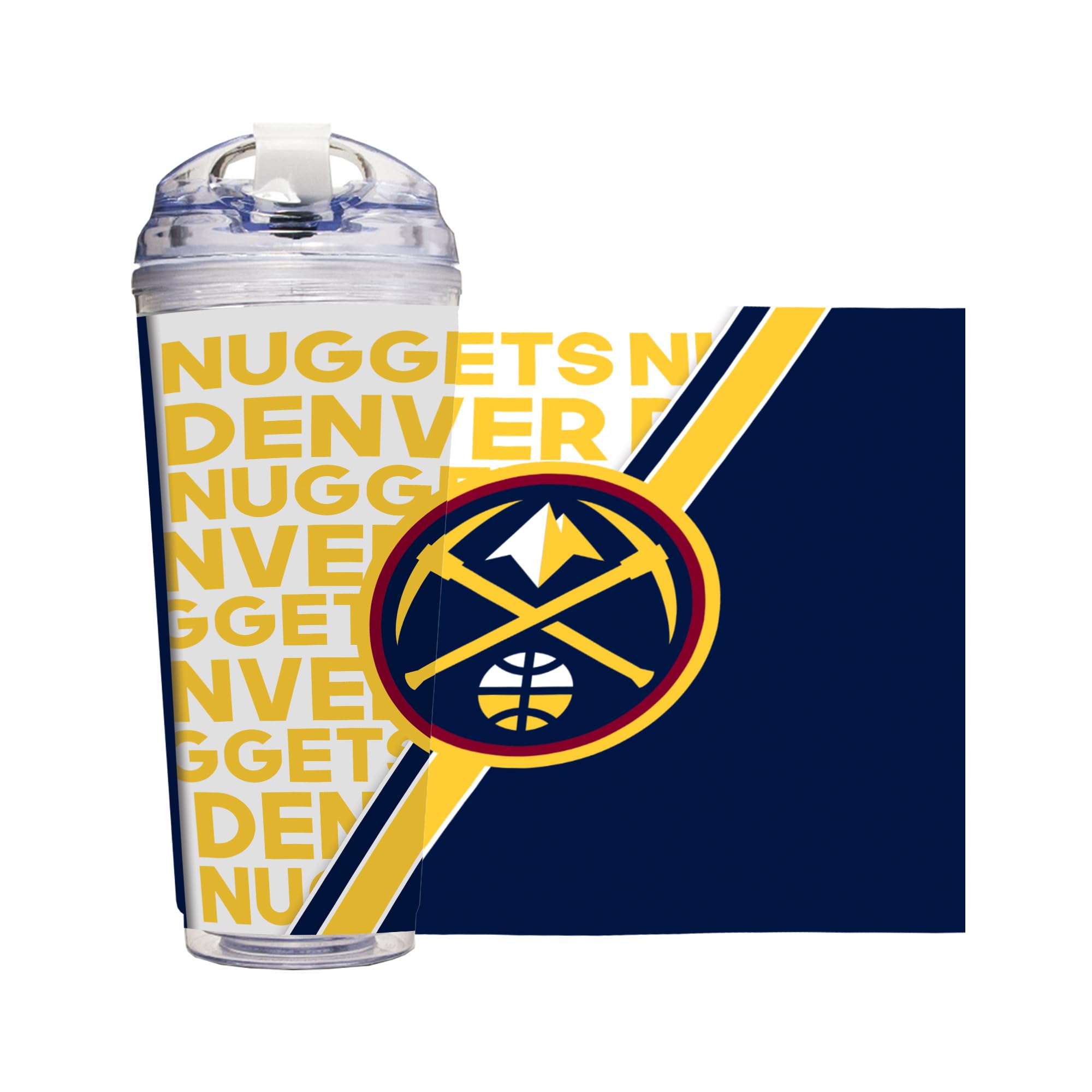 Gobelet Denver Nuggets Rico Industries double paroi 710ml