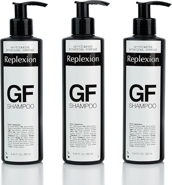 GF Shampoo 250ml x 3 – 750ml | Saç Kalınlaştırıcı & Anti-Hair Loss