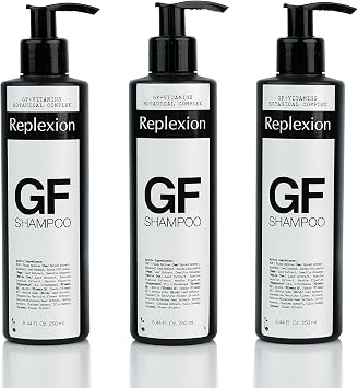 GF Shampoo 250ml x 3 – 750ml | Saç Kalınlaştırıcı & Anti-Hair Loss