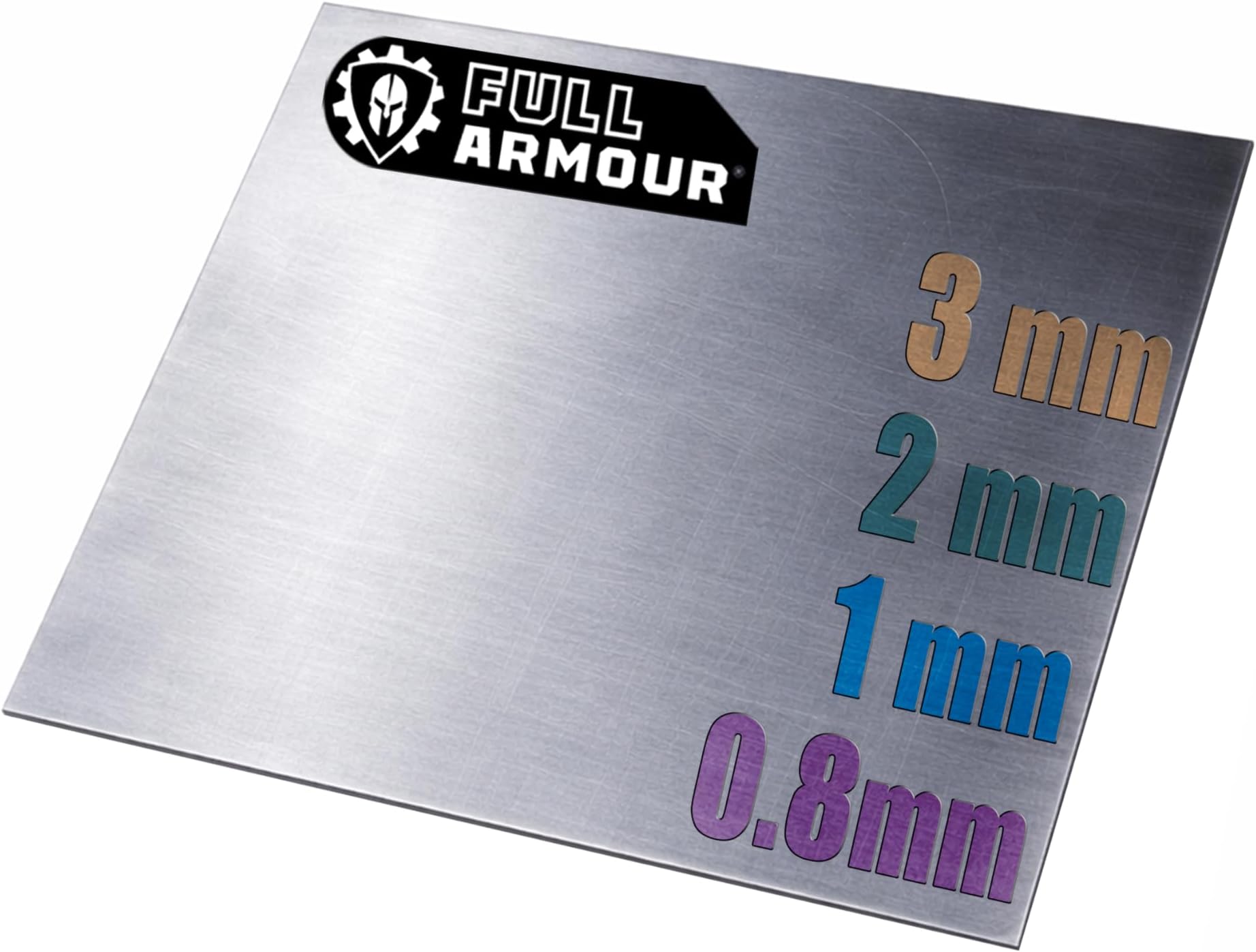 Mild Steel Sheet Square & Rectangle 0.8mm - 2mm Thick (1mm x 300mm x 300mm)