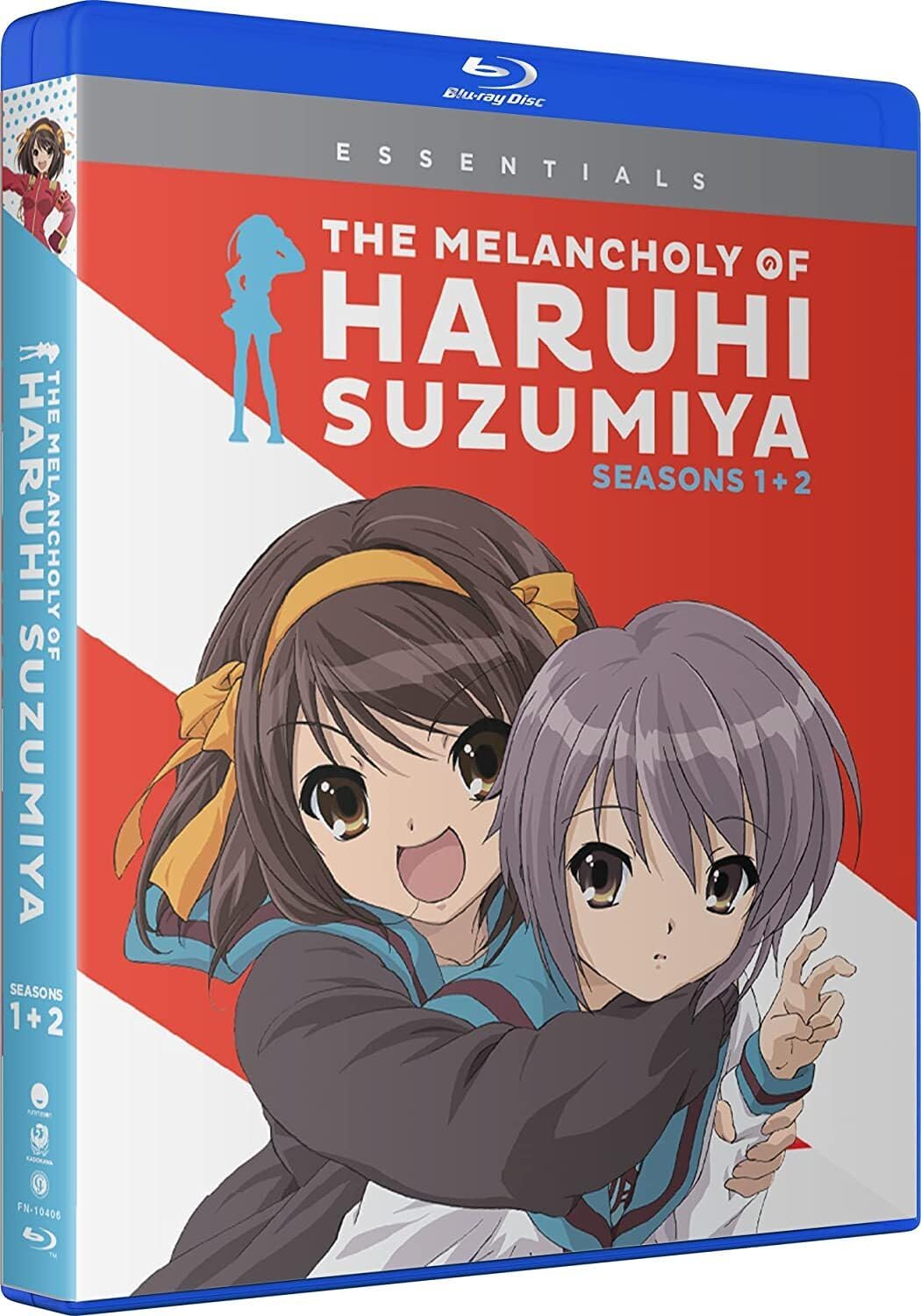 The Melancholy of Haruhi Suzumiya: Seasons 1 & 2 - Essentials Blu-ray + Digital