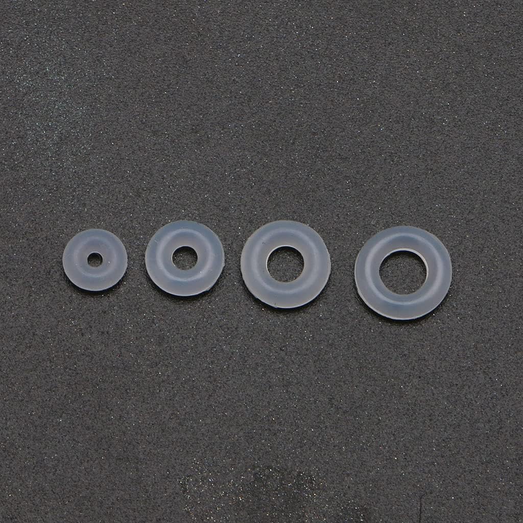 Rubber Stopper Rings Silicone Beads Fit European Charm Bracelet Beads for Jewelry Making Needlework Clip Lock Spacer image 4