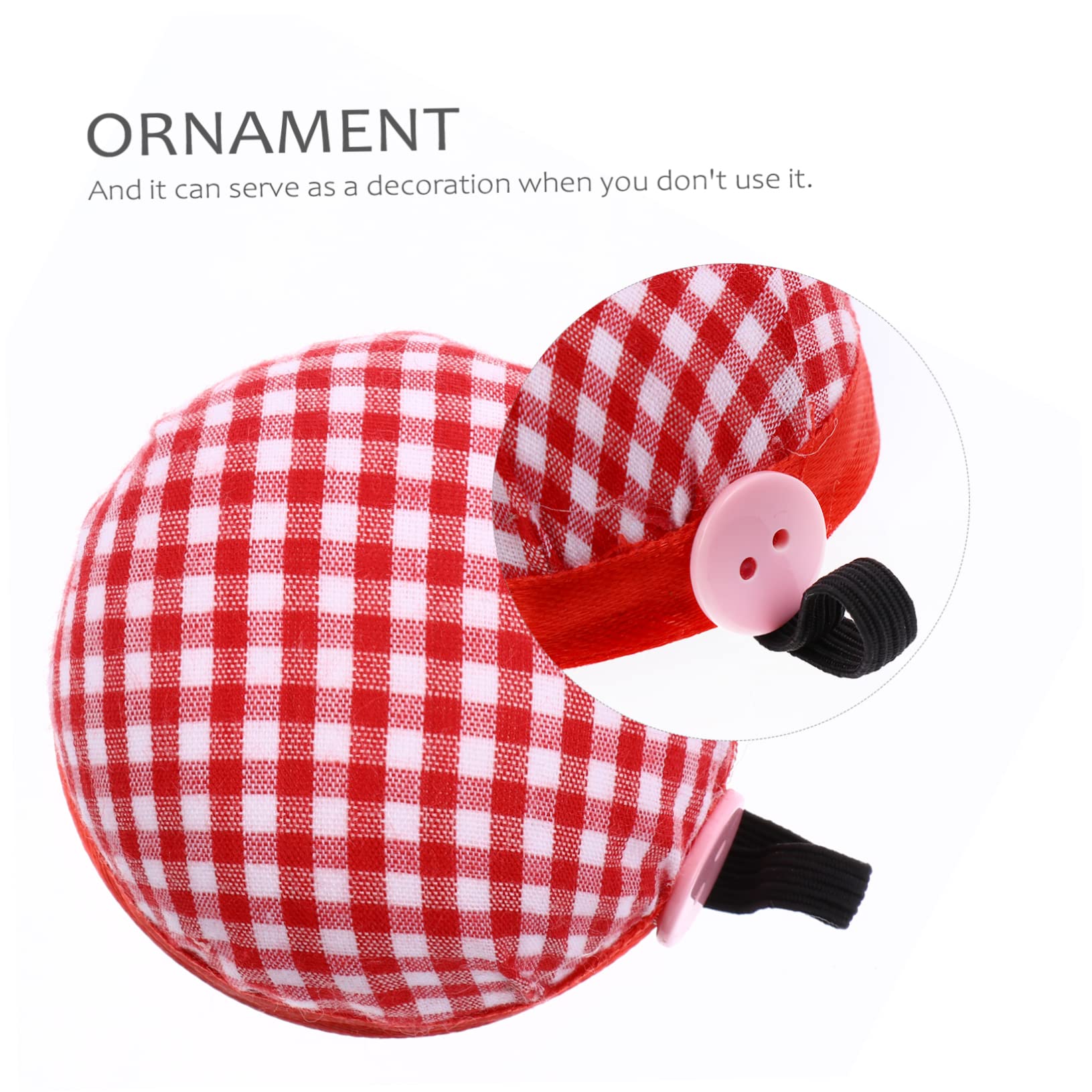 OSALADI 3pcs Needle Cushion with Wrist Strap Stylish Sewing Needle Storage Tool Compact Design for Easy Organization for Home Use and Crafting Projects