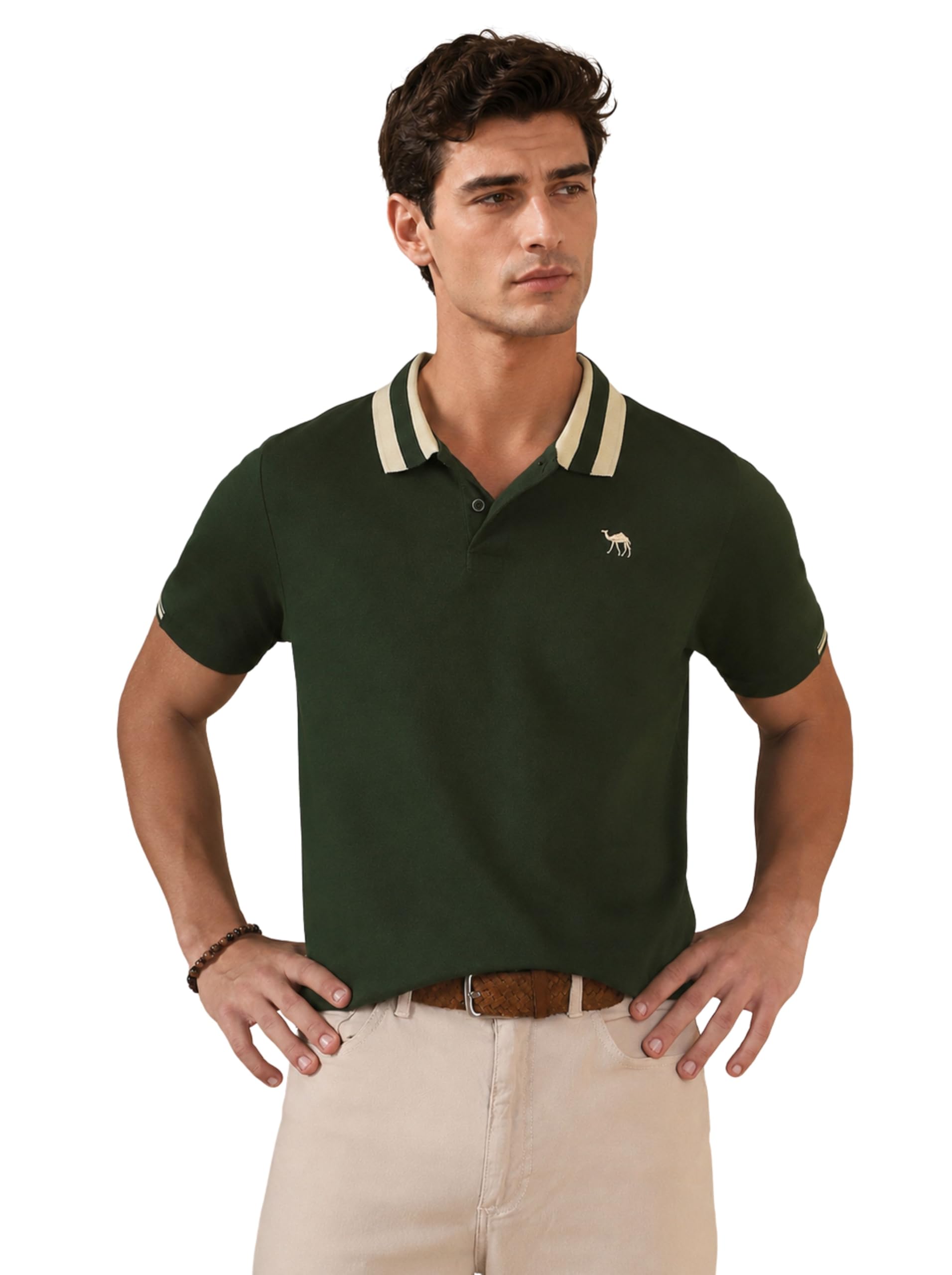 fyltr Men's Slim Fit Polo T-Shirt with Contrast Tipping Collar - Soft Handfeel | Casual T-Shirts for Men-picture-28