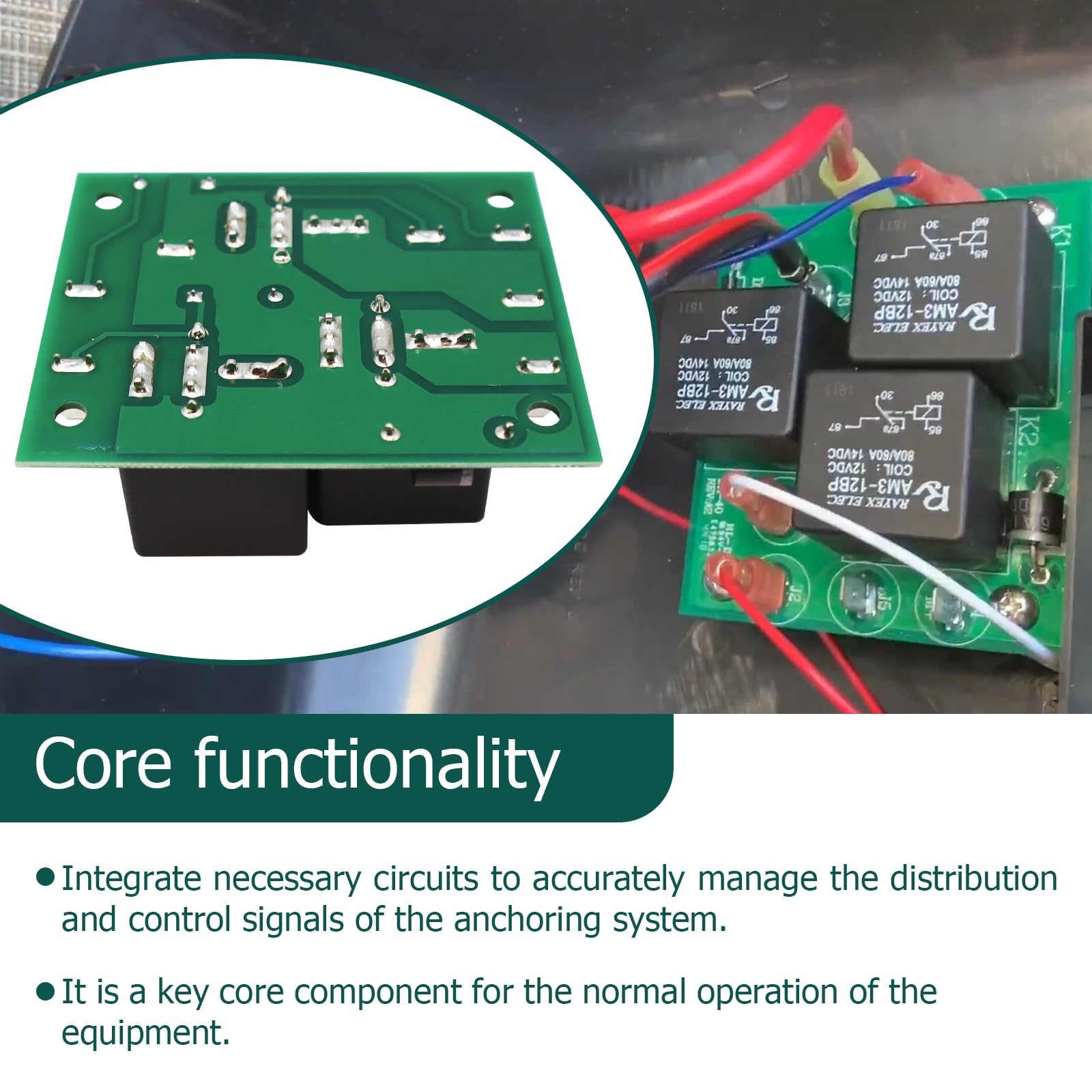 2378225 Circuito Misura per Minn Kota DeckHand 40 Main Control Board Assembly