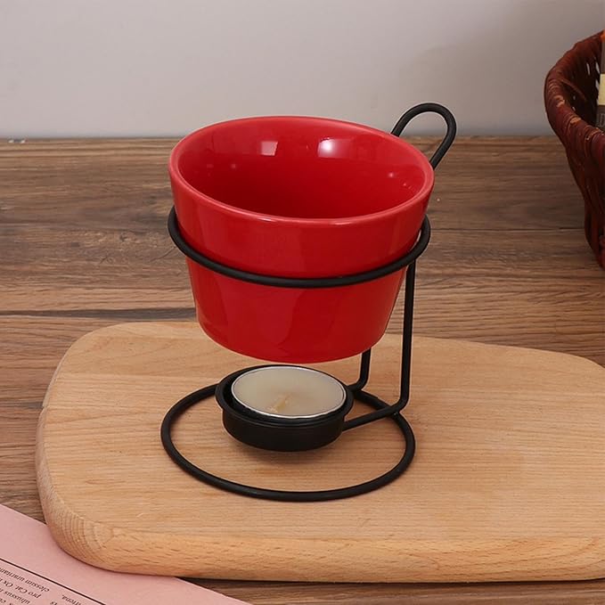 Set de Fondue Miniatura, Taza de Chocolate Cerámica Termorresistente miniatura 3