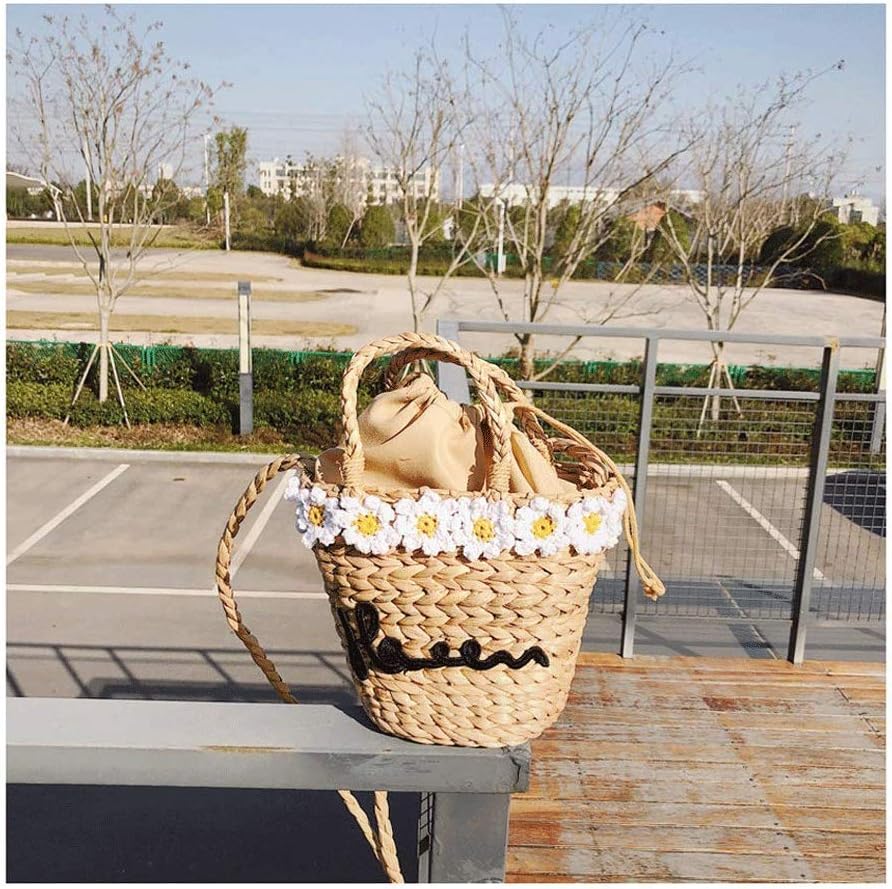 Natural Handwoven Beach Bali Bucket Basket