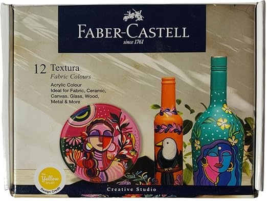 Faber-Castell Creative Studio TEXTURA 15ML Set of 12