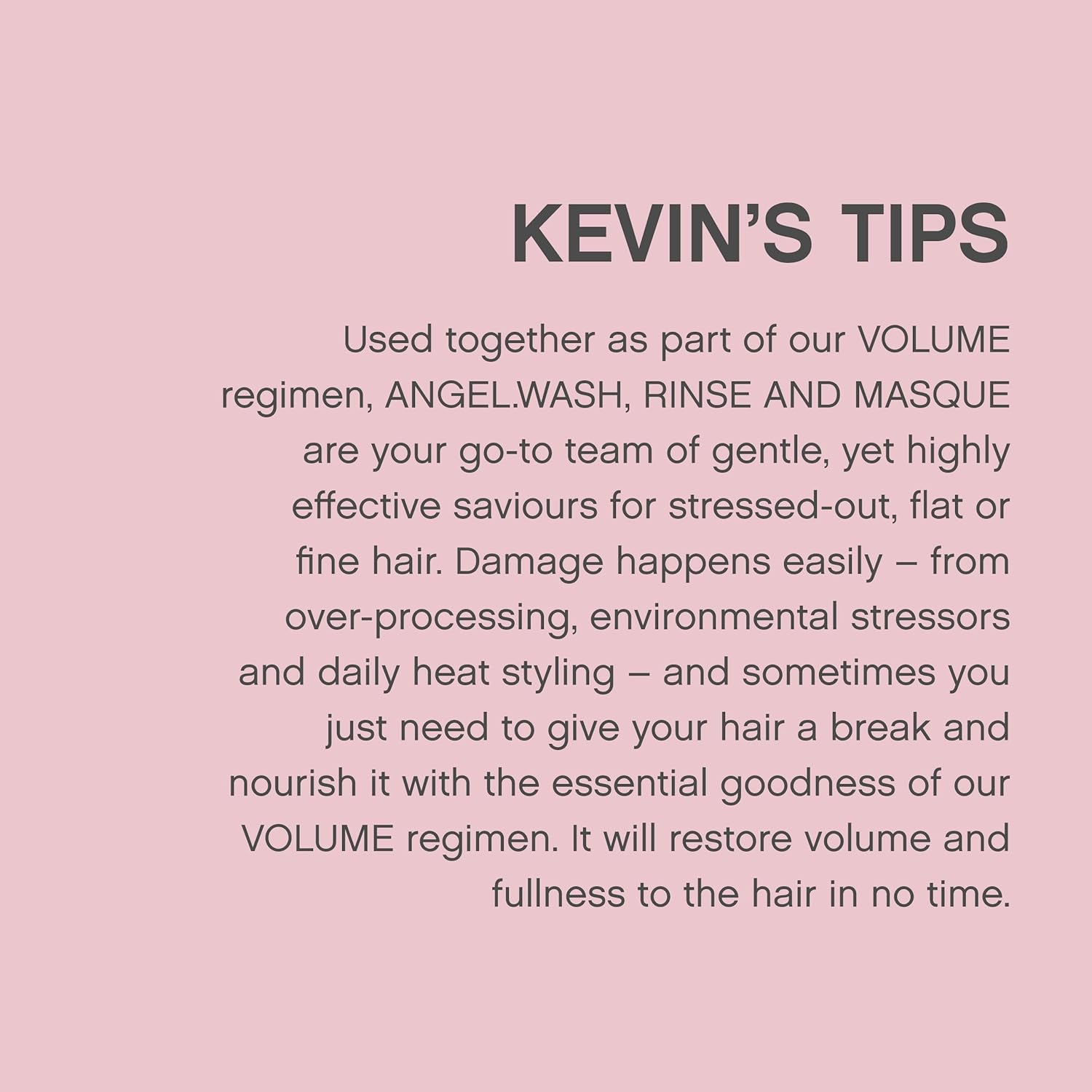 KEVIN.MURPHY ANGEL.WASH - Restorative Shampoo - For Fine Coloured Hair - Colour-Safe Shampoo - With Vitamins & Antioxidants - Sulphate & Paraben Free - 1 L / 33.8 fl oz
