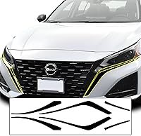 Vista 7 de BOGAR TECH DESIGNS Adhesivo de vinilo de repuesto para ventana lateral cromada compatible con Nissan Altima 2019-2025, negro brillante