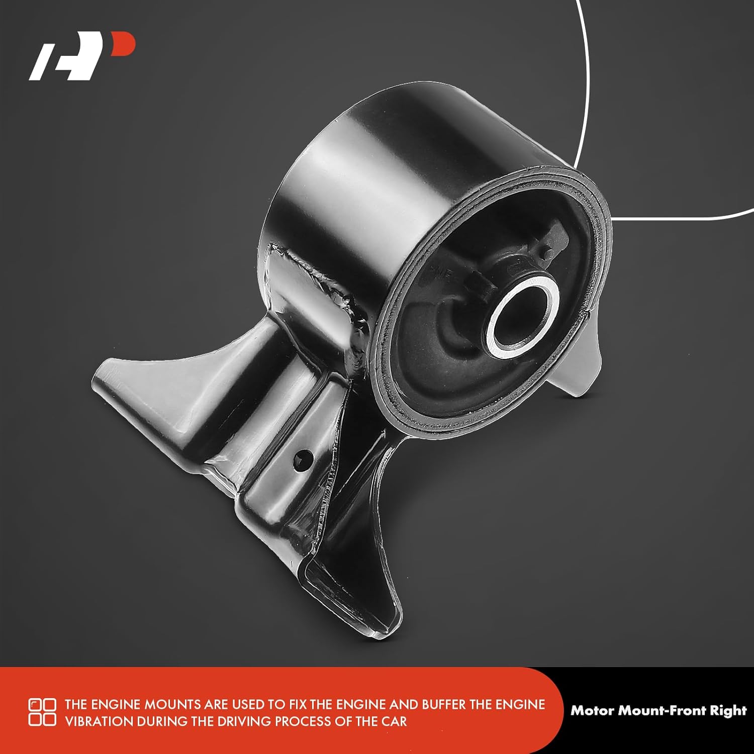 A-Premium 3PCS Front Rear Engine Motor Mount Set Compatible with Honda Pilot 2005-2008 & Acura MDX 2003-2006, V6 3.5L Sport Utility, Replace# 50820S3VA91, 50810S3VA01