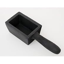 Number 2 Cast Iron Ingot Mold Mold Size 3 1/8" x 1 3/4" x 1 3/8" Inch